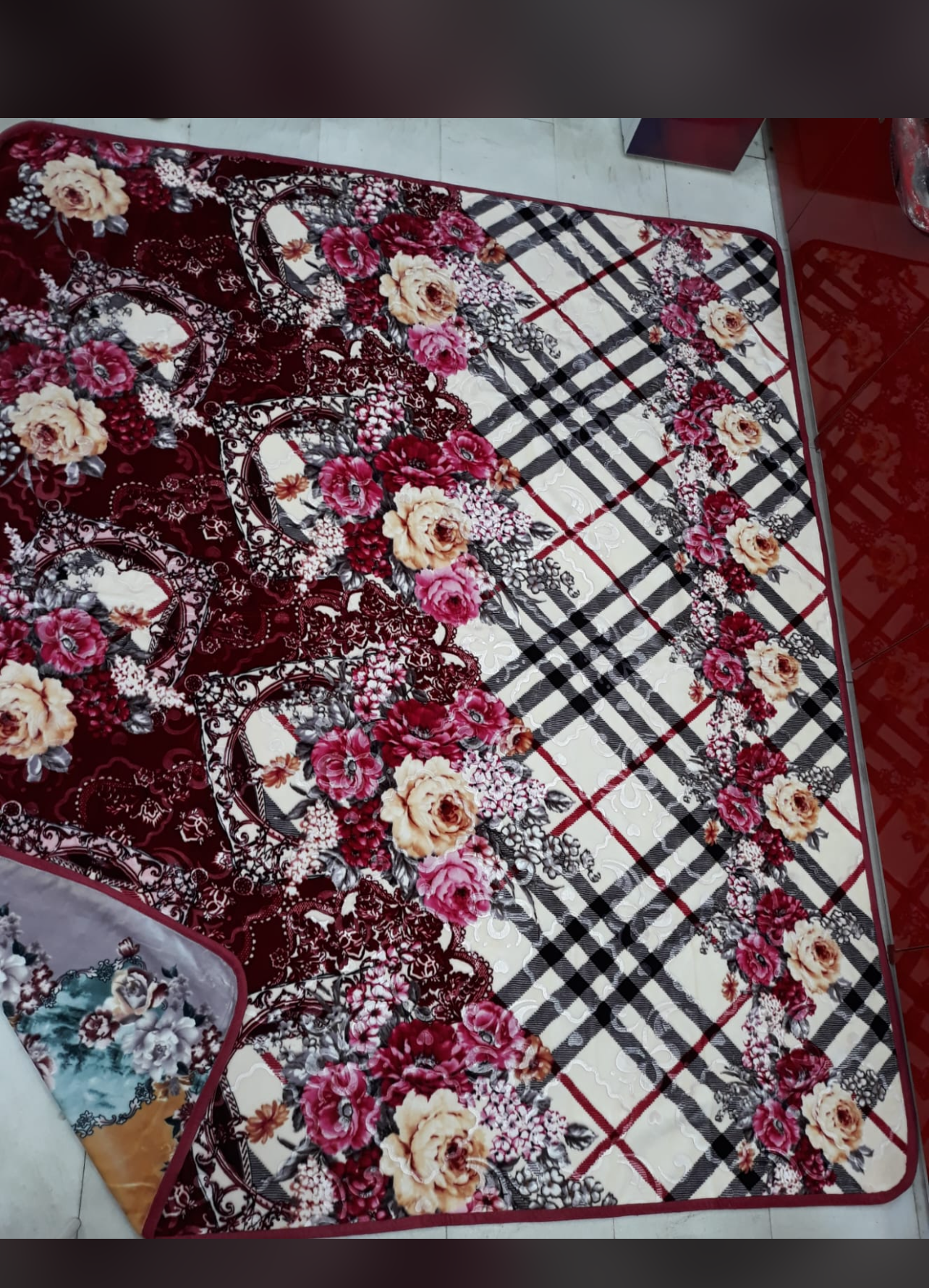 3D blanket fleece double luxury soft