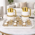 Arabic flask set with stones high quality