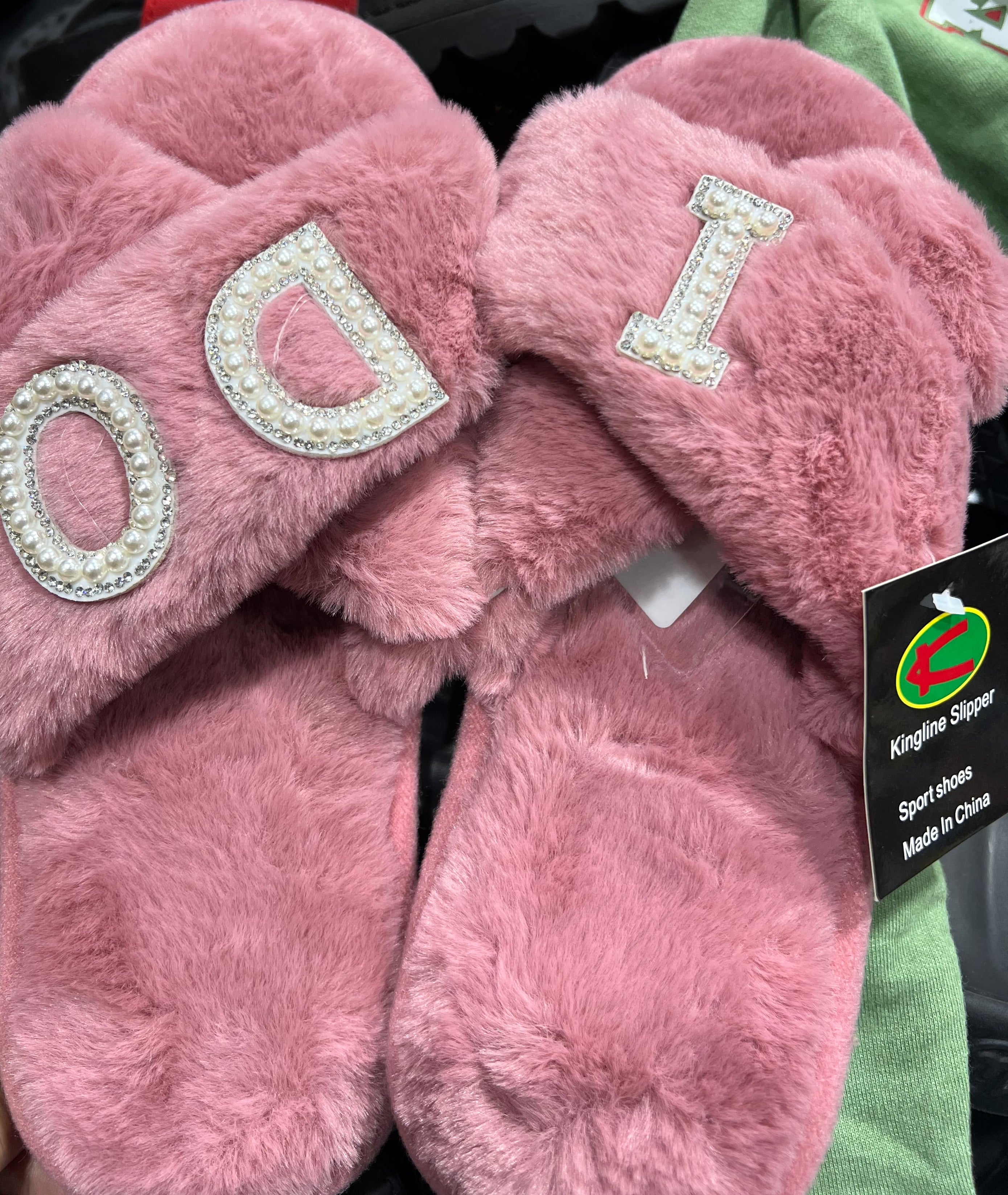 Fleece soft slippers
