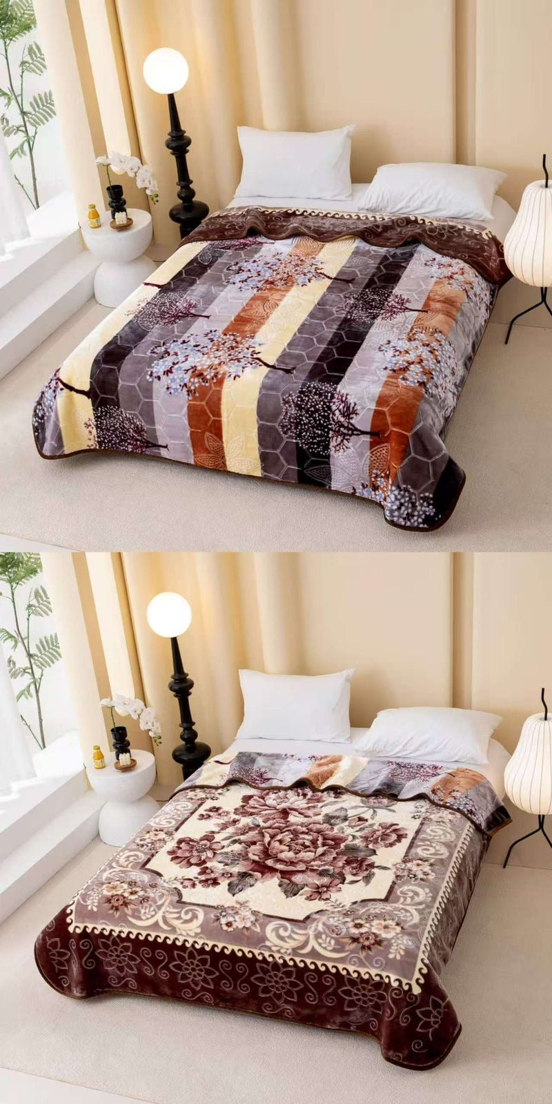 3d blanket fleece high quality double