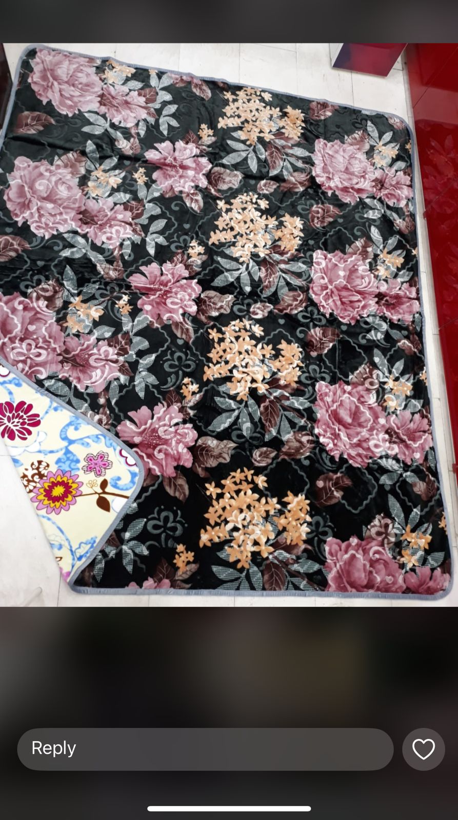 Soft blanket cozy high quality size double