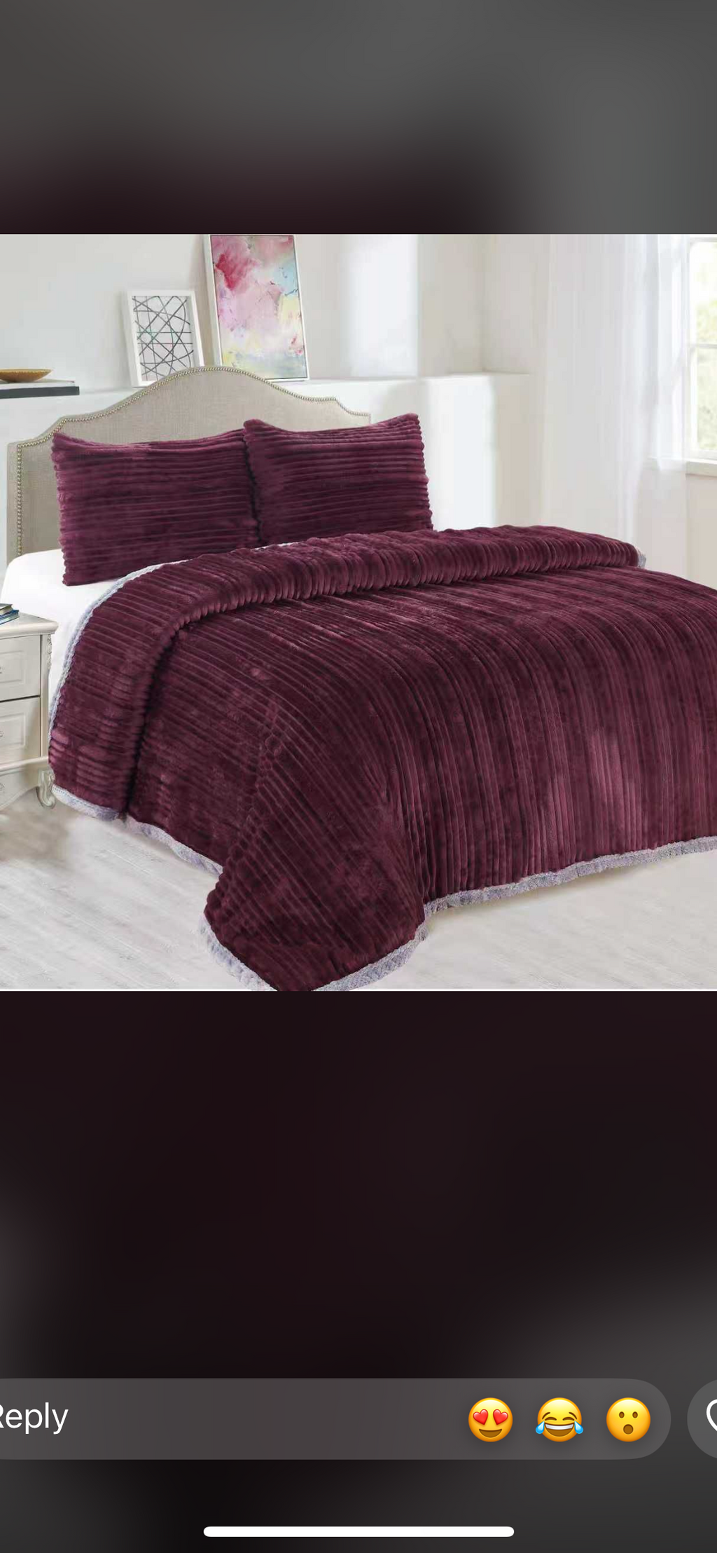 Fleece blanket high quality soft cozy