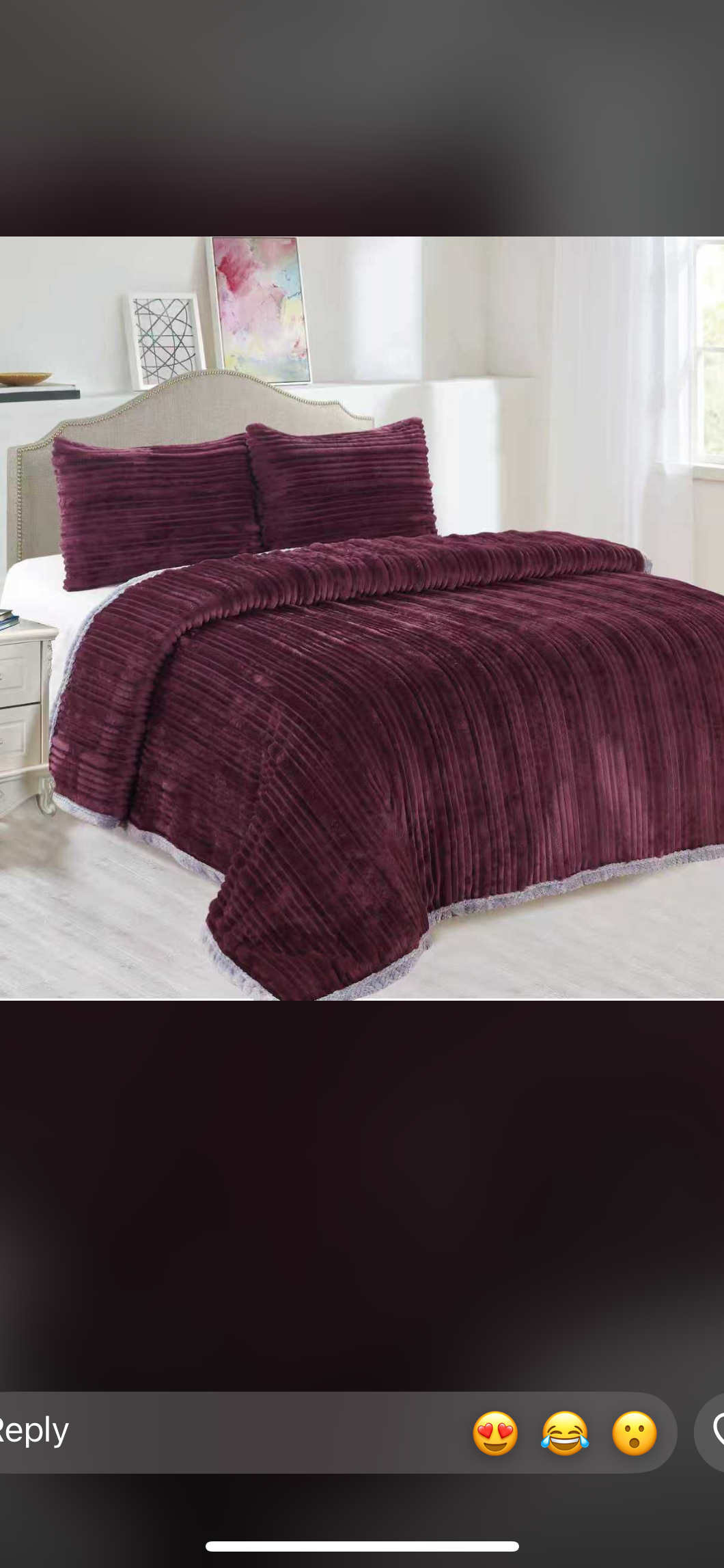 Fleece blanket high quality soft cozy