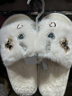 Fleece slippers soft trendy