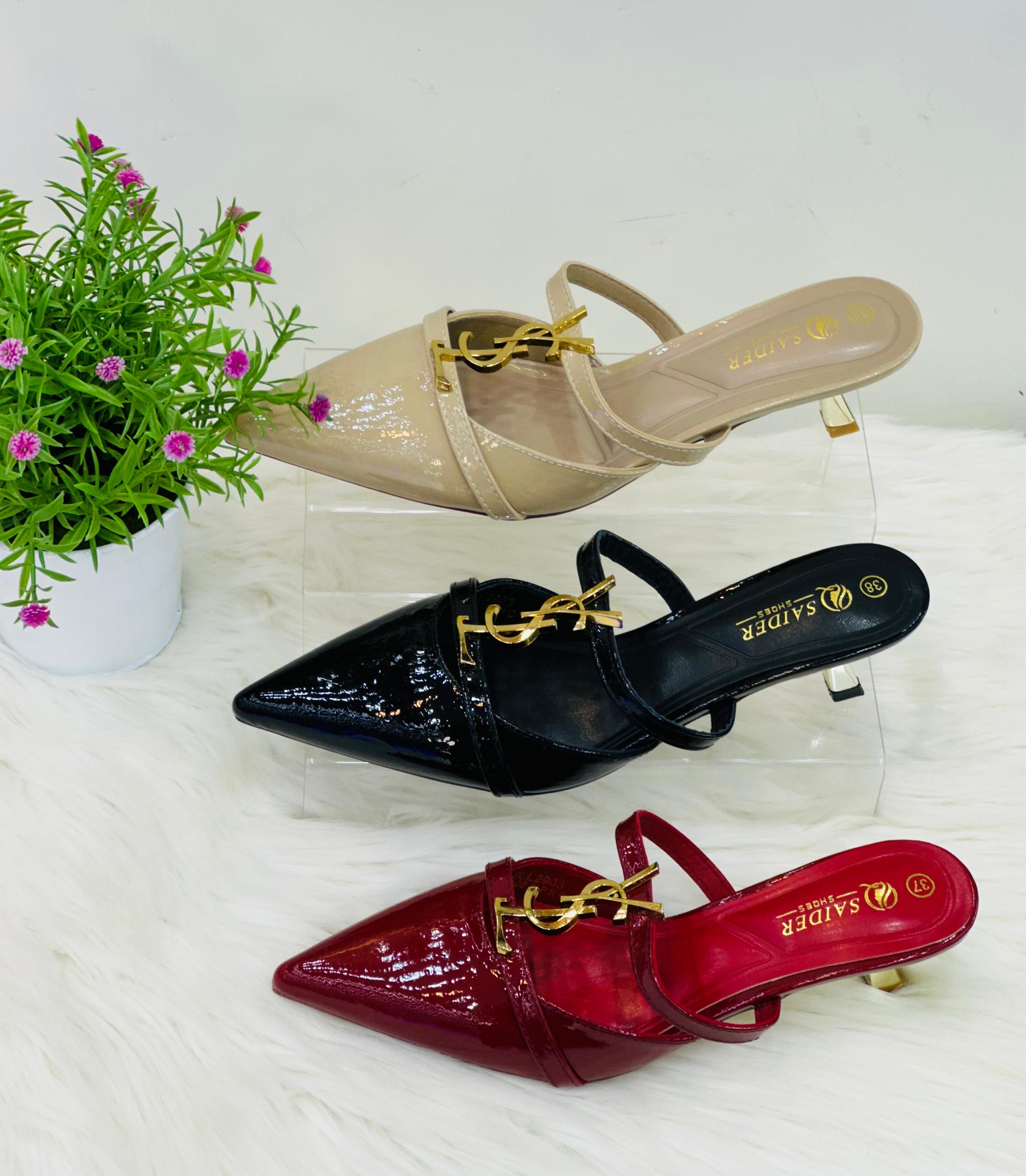 YsL heels.branded high quality master replica