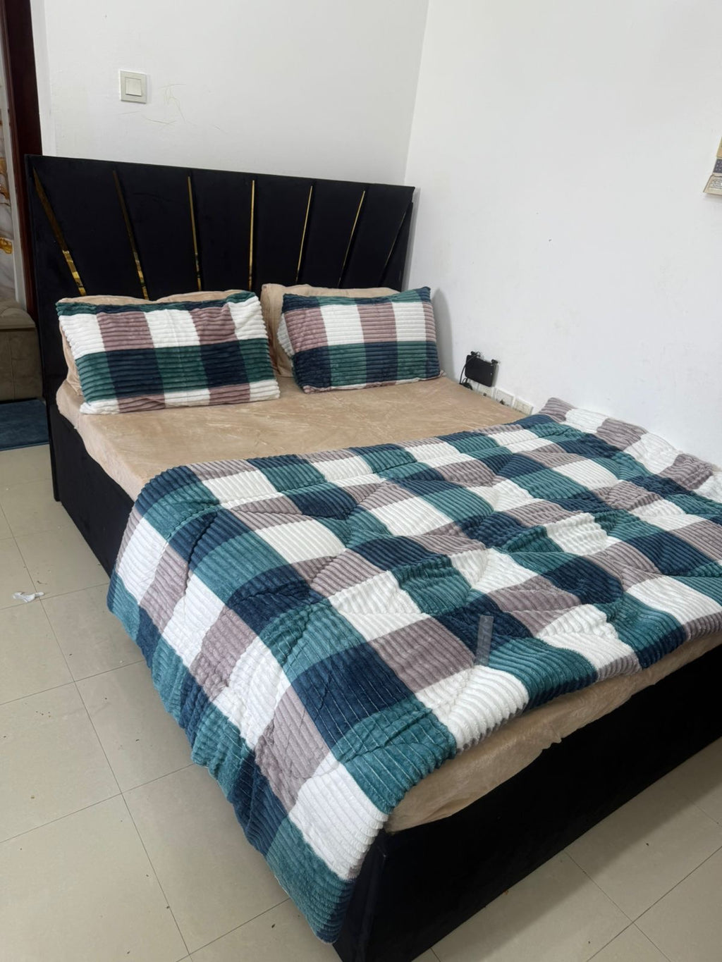 Welvet comforter sets double king size