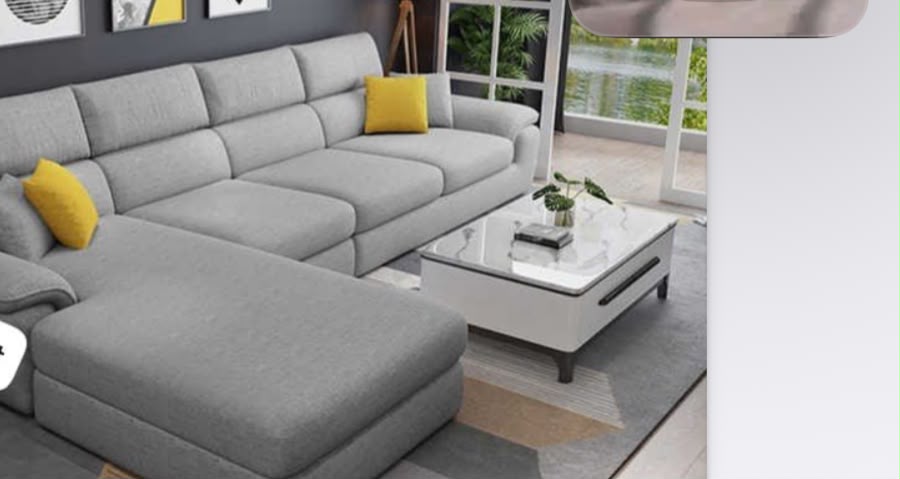 Sofa cozy soft high quality