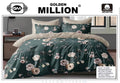Bedset with quilt cover 6 pc king size