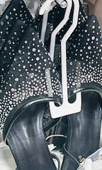 Black heels high quality