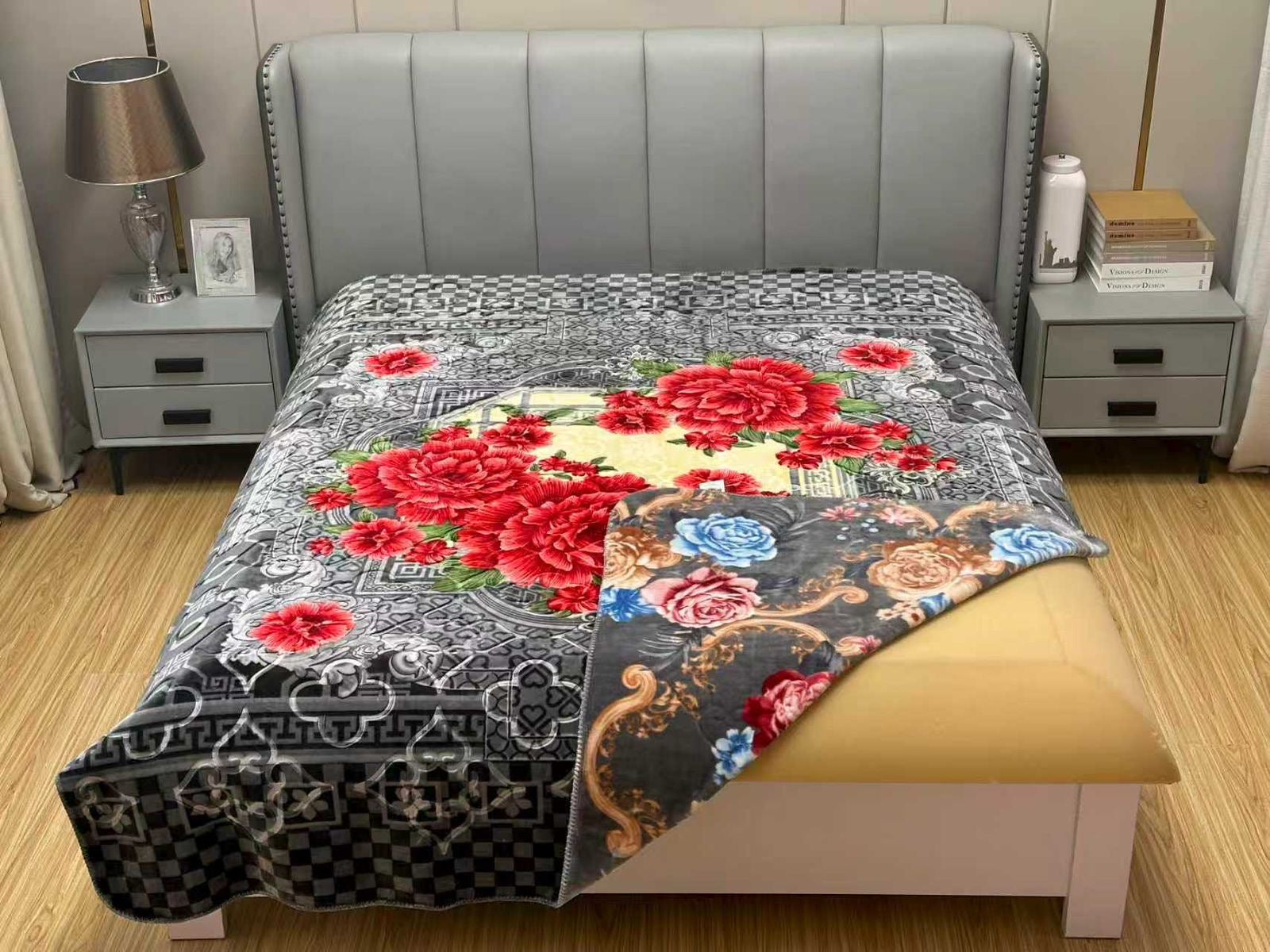 Cloudy blanket king size soft cozy