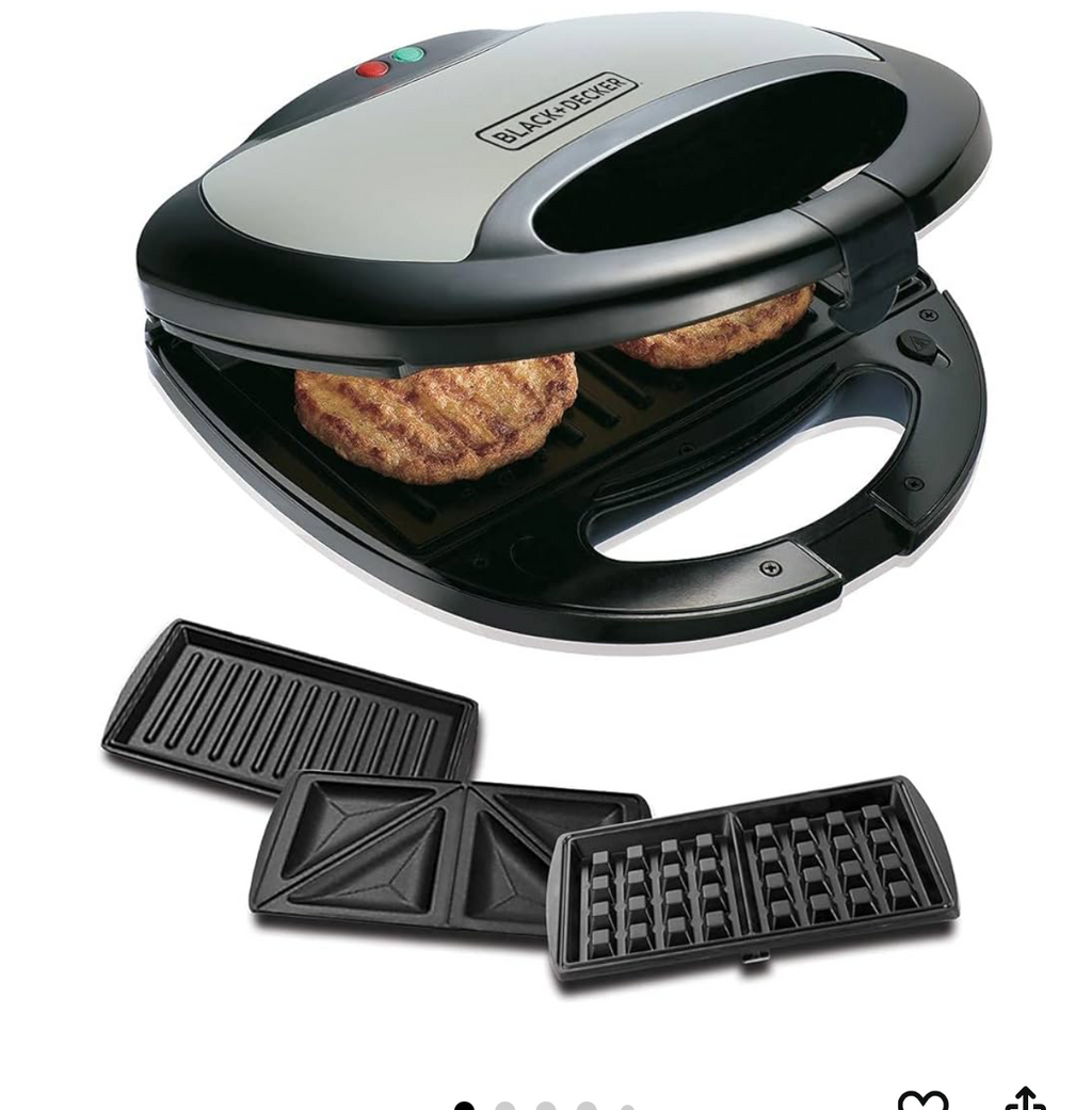 Black n decker sandwich maker