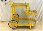 Fancy trolley with stone work high quality