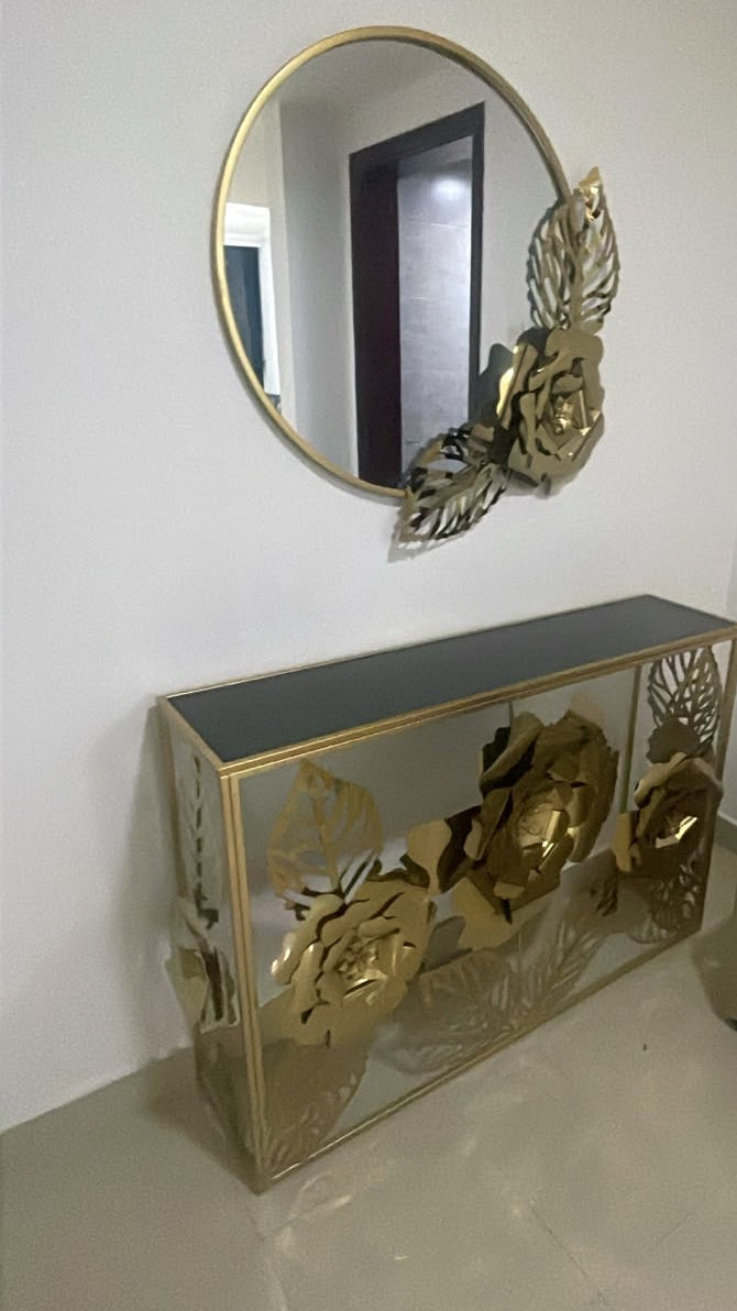 Console with miror high quality