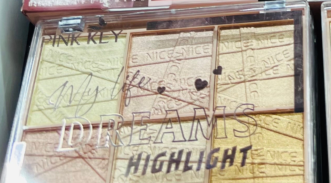 Highlighter kit shiny