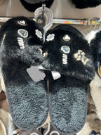 Fleece slippers soft trendy