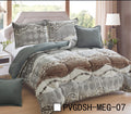 Soft cozy fleece bedset 6 pc set