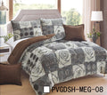 Fleece bedset 6 pc high quality king size
