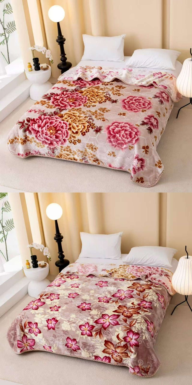 3d blanket soft high quality fleece double size