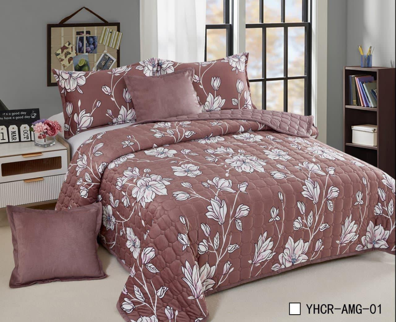 Welvet soft bedset 6 pc set comforter