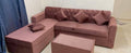 L shape sofa set soft cozy