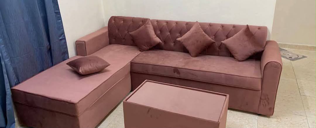L shape sofa set soft cozy