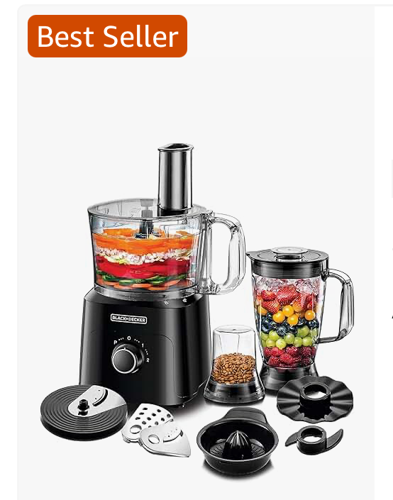 Black n decker food proccecer 750 watt