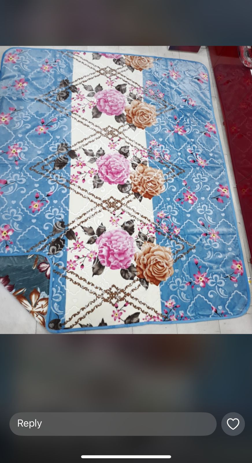 Soft cozy blanket high quality size double