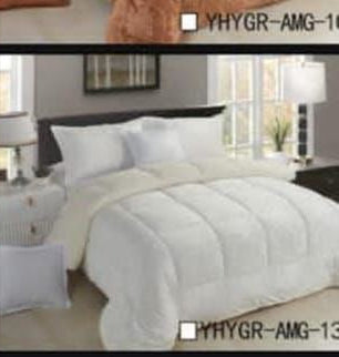 Offwhite bedset welvet high quality soft
