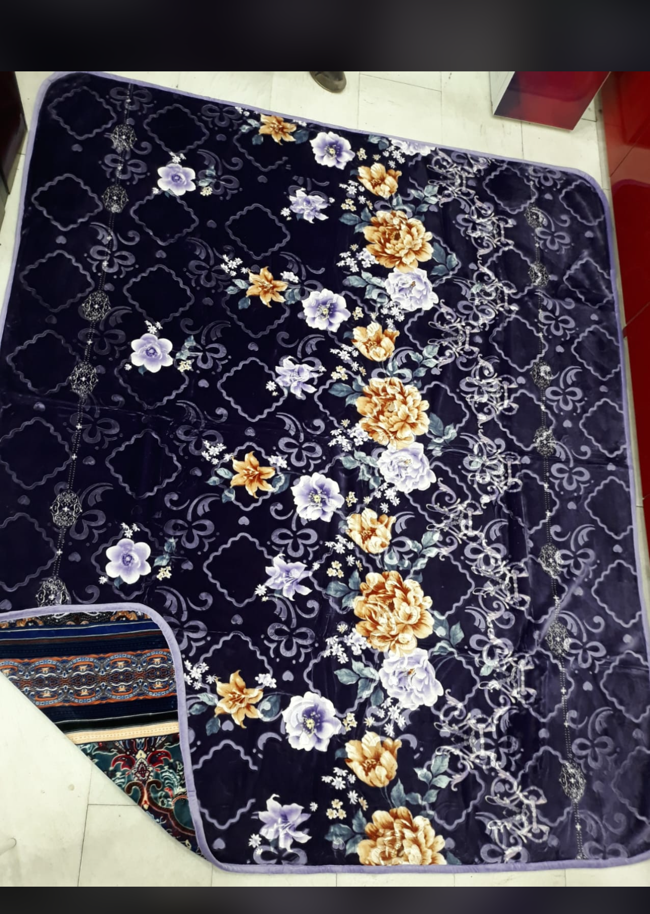 3d blanket soft double fleece