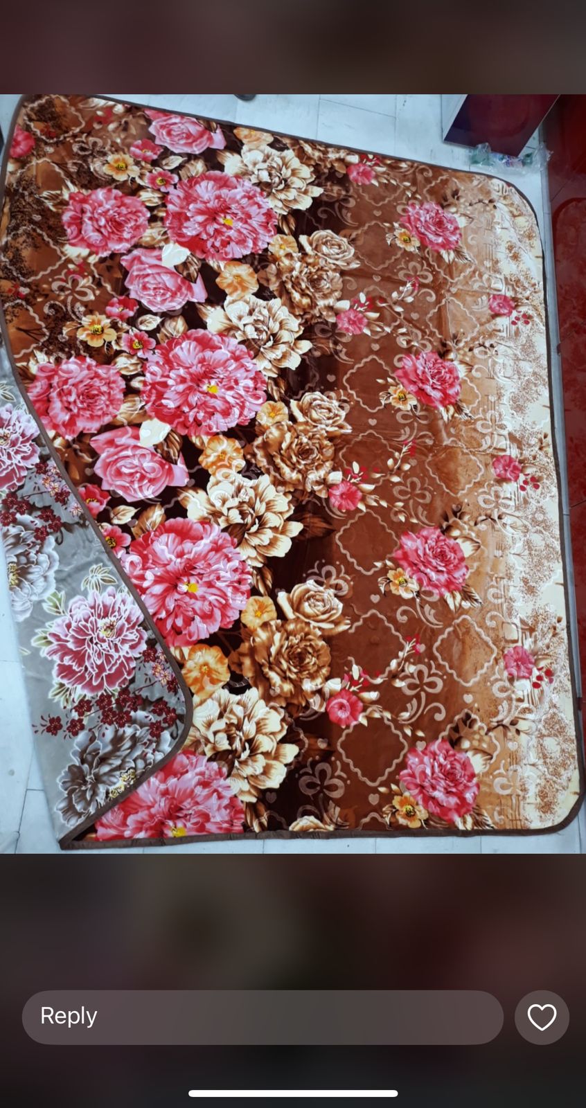 Blanket soft cozy high quality size double