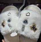 Fleece slippers soft trendy